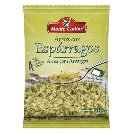 Arroz Saborizado Monte Cudine Con Esparragos 200 G