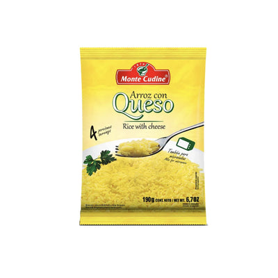 Arroz Saborizado Monte Cudine Con Queso