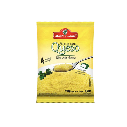 Arroz Saborizado Monte Cudine Con Queso