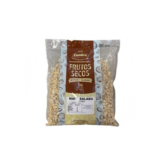 Maní Repelado Tostado Frito Y Salado 1Kg