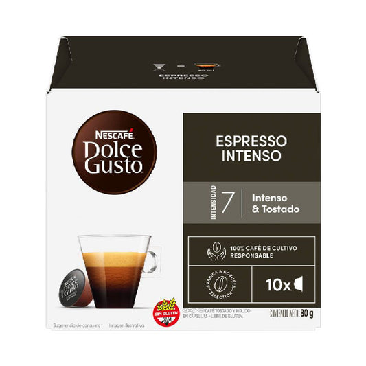 Nescafé Dolce Gusto Espresso Intenso 10 Cápsulas