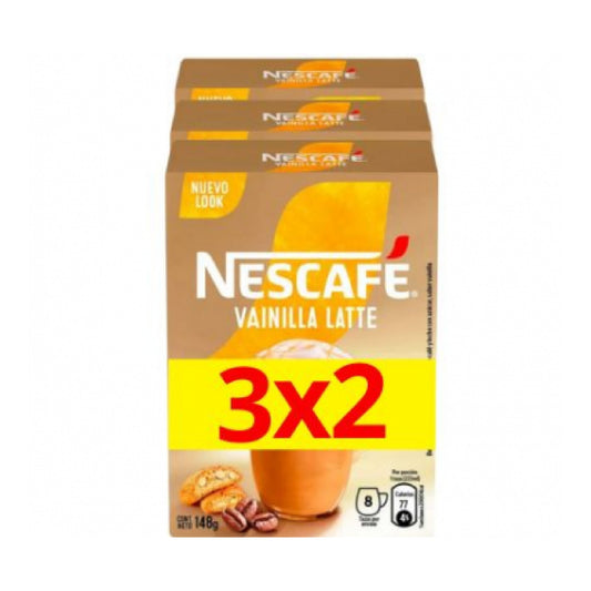 Nescafé Cappuccino Vainilla 8 Sobres 3X2