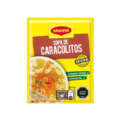 Sopas Claras Maggi Caracolitos