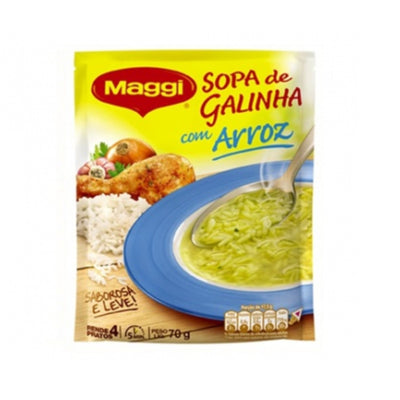 Sopas Claras Maggi Pollo Con Arroz