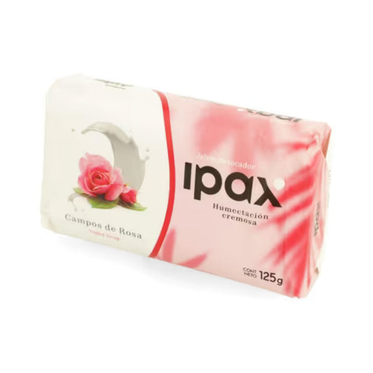 Jabón De Tocador Ipax Campo De Rosa 90 G