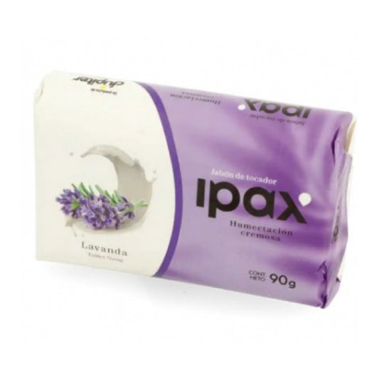 Jabón De Tocador Ipax Lavanda 90 G