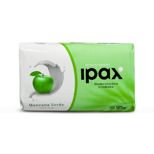 Jabón De Tocador Ipax Manzana Verde 90 G