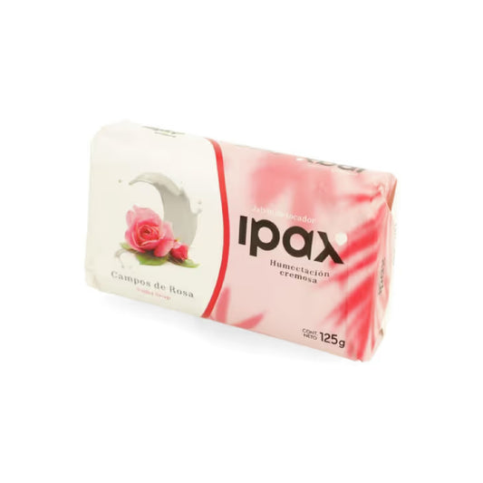 Jabón De Tocador Ipax Campo De Rosas 125 G