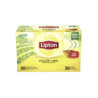 Te Lipton Yellow Label 20 Sobres