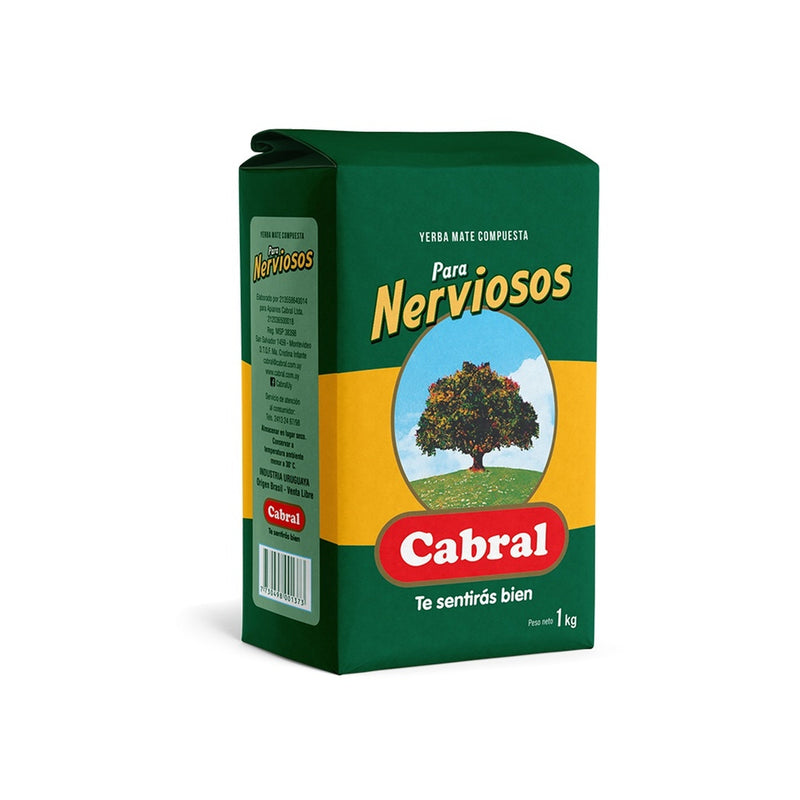 Yerba Nerviosos Cabral 1 Kg