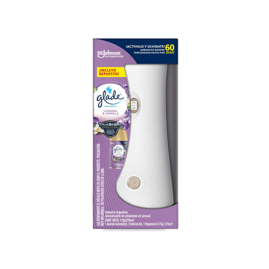 Glade Automático Aparato + 2 Baterías AA + Repuesto 270 Ml