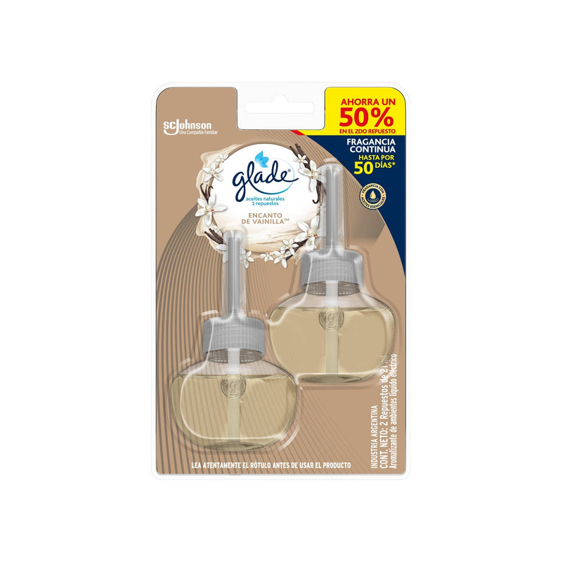 Glade Aceites Naturales Pack 2 Unidades