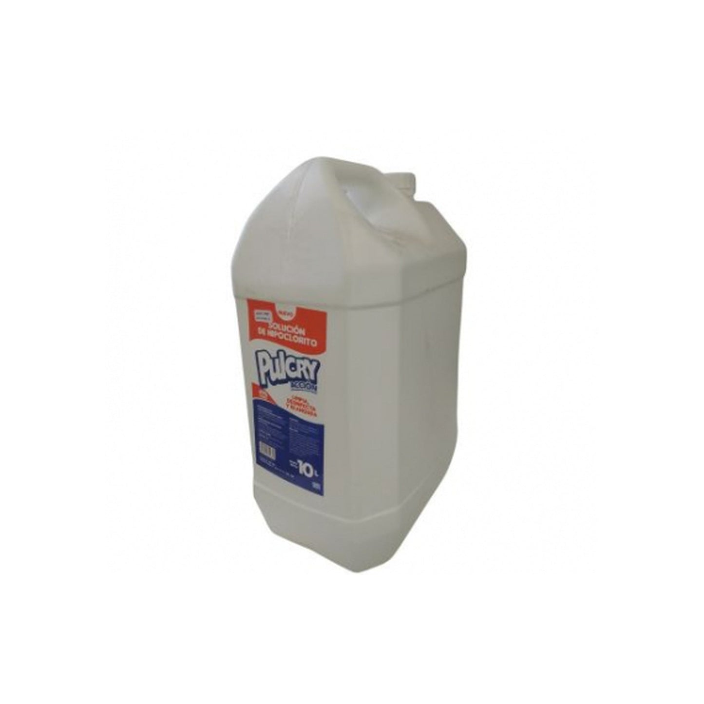 Solucion De Hipoclorito 40% Cloro Pulcry 10 L