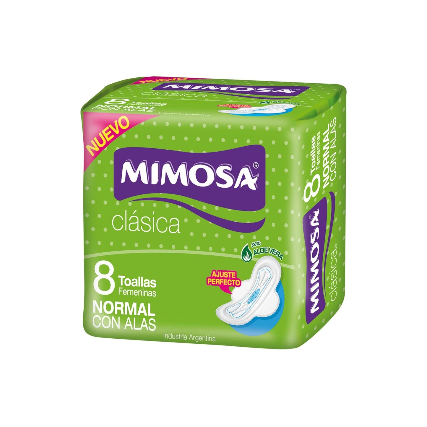 Toalla Mimosa Clásica Con Alas 8 Unidades