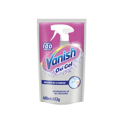 Quitamanchas En Gel Vanish Oxy Gel Repuesto 400 Ml