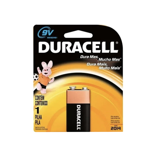 Batería Alcalina 9V Duracell