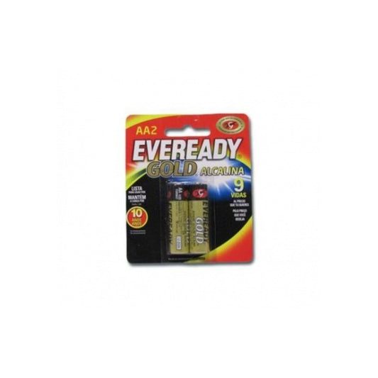 Pilas Eveready Gold AA 2 Unidades