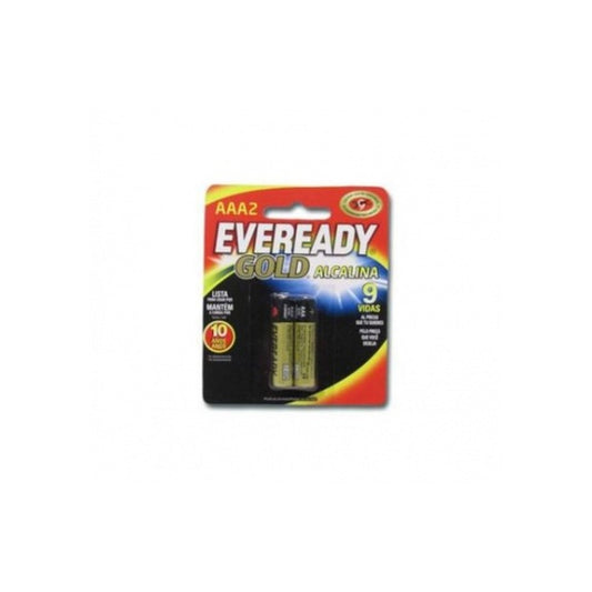 Pilas Eveready Gold AAA 2 Unidades