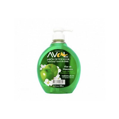 Jabón De Manos Líquido Aval Flor De Manzano 400 Ml