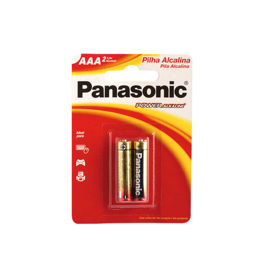 Pilas Panasonic AAA Alcalinas 20 Unidades