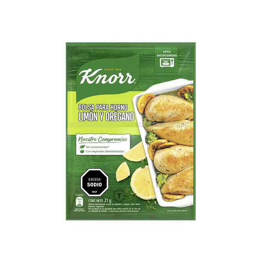 Sabor Al Horno Knorr Limon Y Oregano