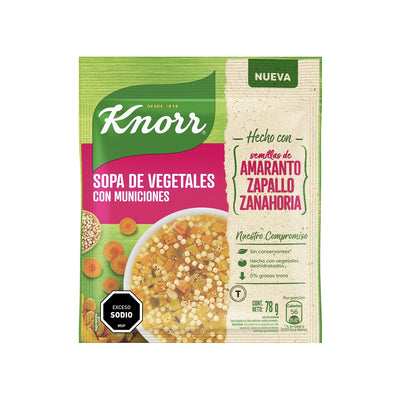 Sopa Casera Knorr Con Amaranto