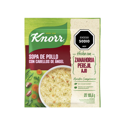Sopa Casera Knorr Con Cabello De Ángel