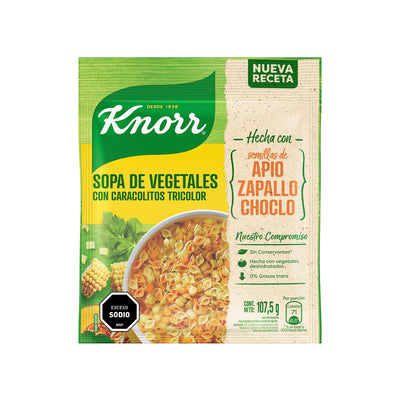 Sopa Casera Knorr Con Caracolitos