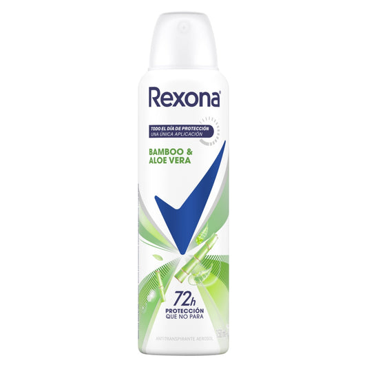 Antitranspirante Rexona Bambú Y Aloe Vera Aerosol 150 Ml
