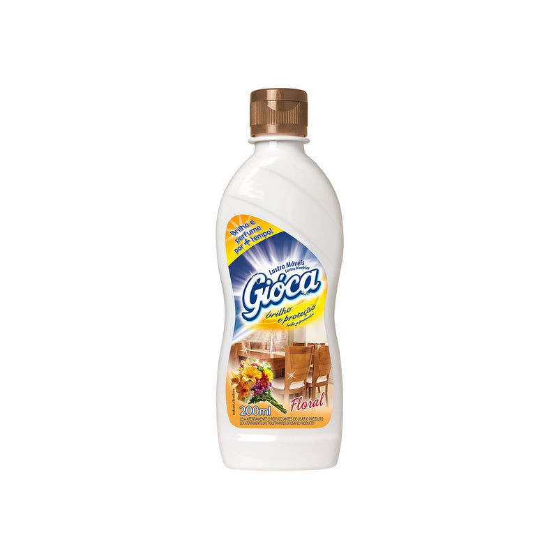 Lustra Muebles Crema Gioca Floral 200 Ml