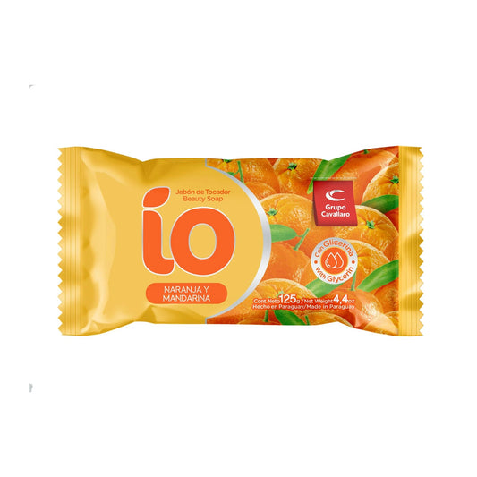 Jabon De Tocador IO Naranja Y Mandarina 125 G