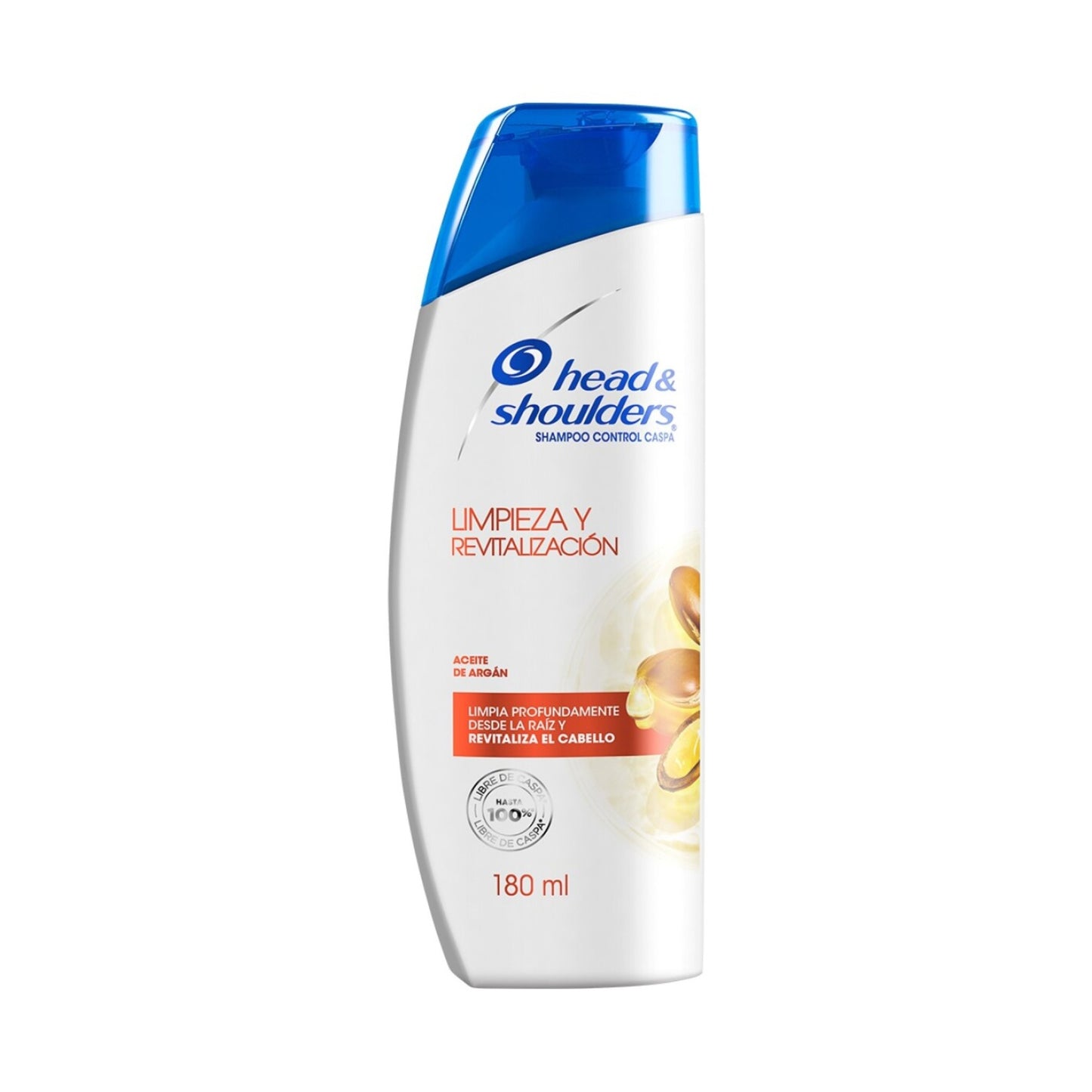 Shampoo Head & Shoulders Limpieza Y Revitalización 180 Ml