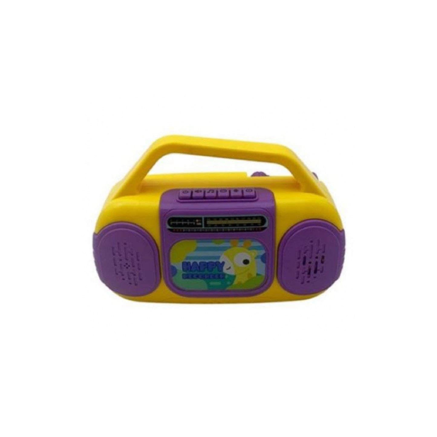 Radio Infantil Con Luz Sonido Grabadora 3 Pilas AA Didactico