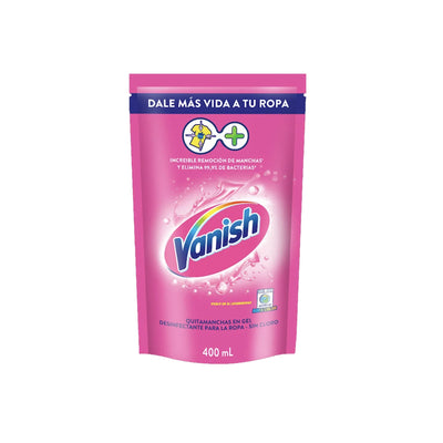 Quitamanchas En Gel Vanish Repuesto 400 Ml