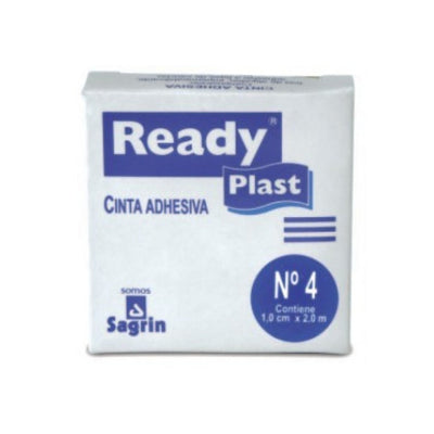 Cinta Adhesiva De Tela Ready Plast Nº4 1.0 Cm X 2.0 M