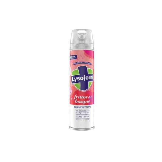 Desinfectante Lysoform Aerosol Frutos Del Bosque 360 Cc