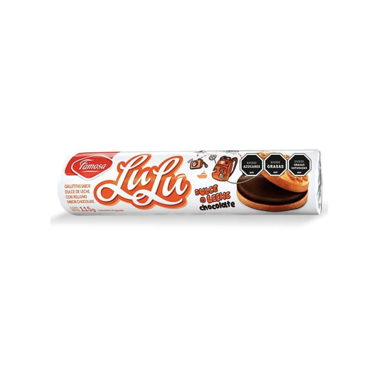 Galletitas Lu Lu Rellena 115 G Dulce De Leche-Chocolate