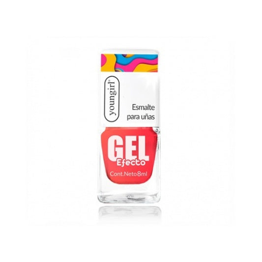 Esmalte Efecto Gel Youngirl Coral 10