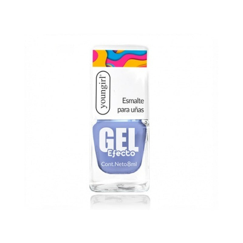 Esmalte Efecto Gel Youngirl Morado Dasti 15