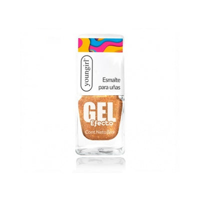 Esmalte Efecto Gel Youngirl Mostaza Giltter 24