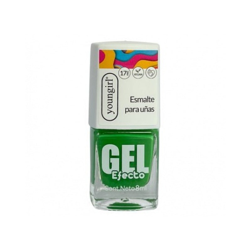 Esmalte Efecto Gel Youngirl Verde 38