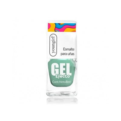 Esmalte Efecto Gel Youngirl Verde Pastel 32