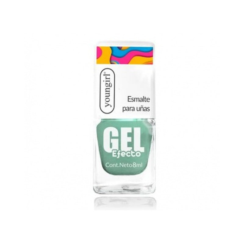 Esmalte Efecto Gel Youngirl Verde Pastel 32