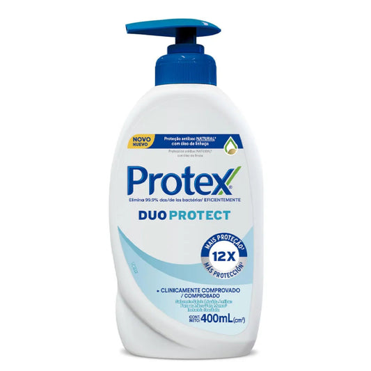 Jabon Líquido Para Manos Protex Duo Protect 400 Ml