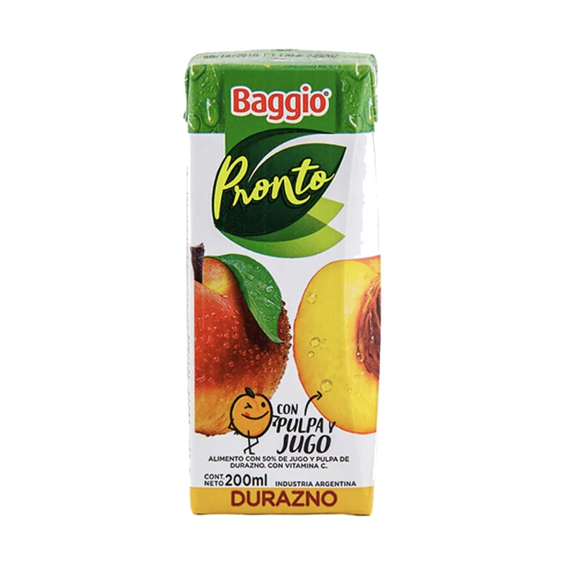 Pronto Baggio Durazno 200 Ml