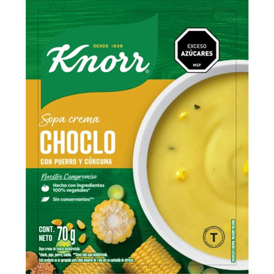 Sopa Crema Knorr Choclo Y Puerro 70 G