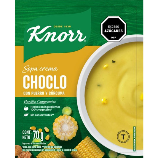 Sopa Crema Knorr Choclo Y Puerro 70 G