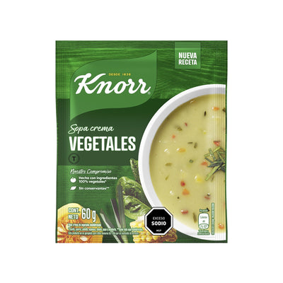 Sopa Crema Knorr Verduras 60 G