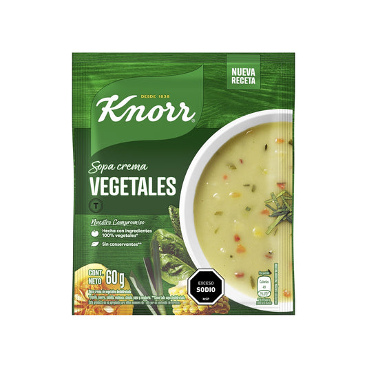 Sopa Crema Knorr Verduras 60 G