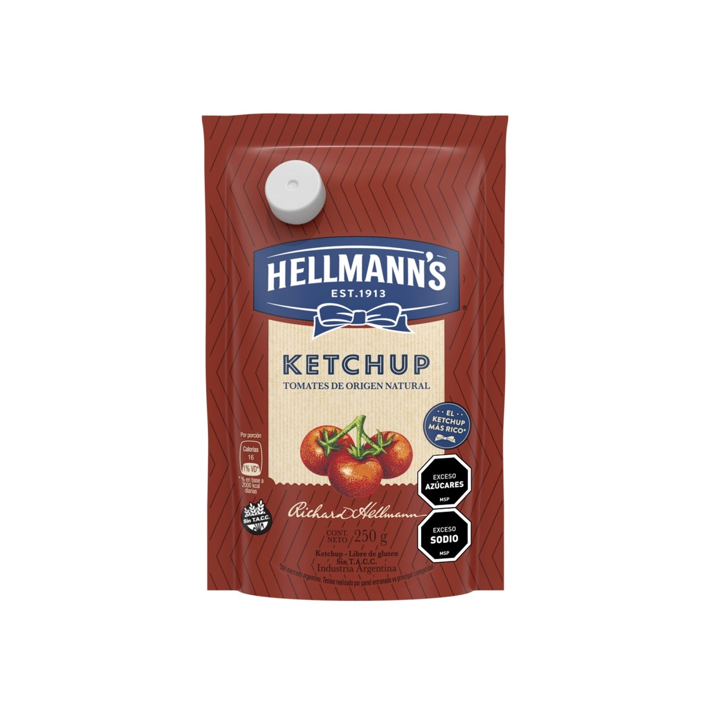 Ketchup HELLMANNS clásico 250 G